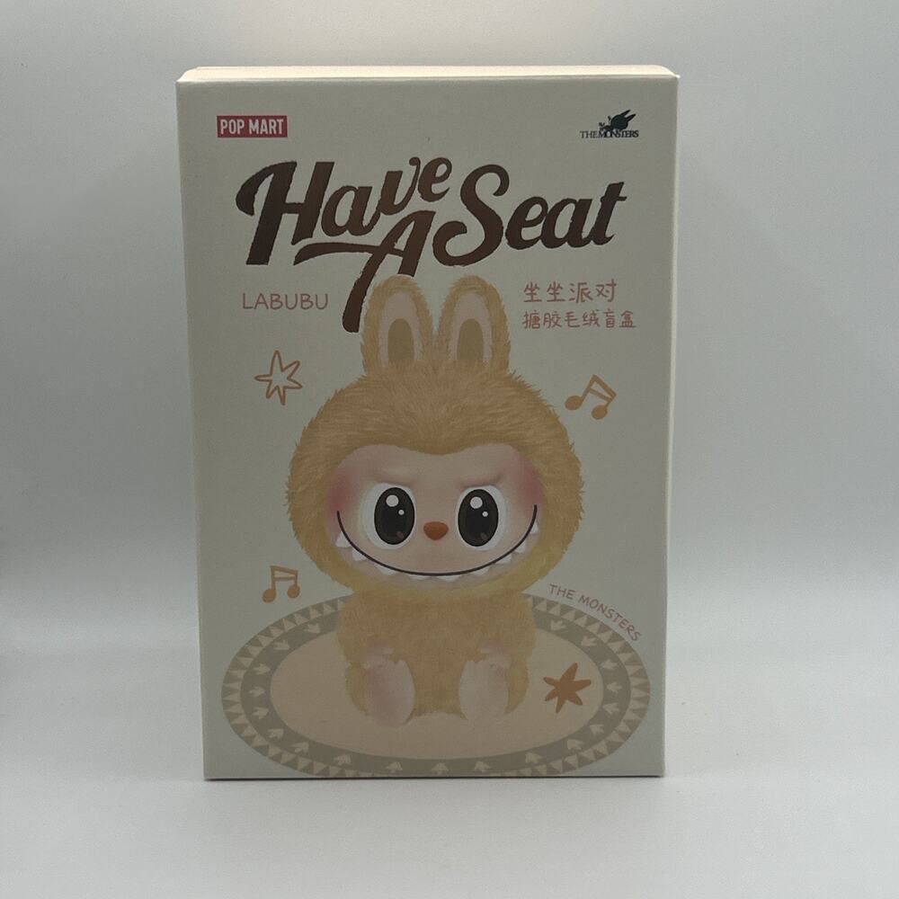 POP MART LABUBU The Monsters Have A Seat new- sealed